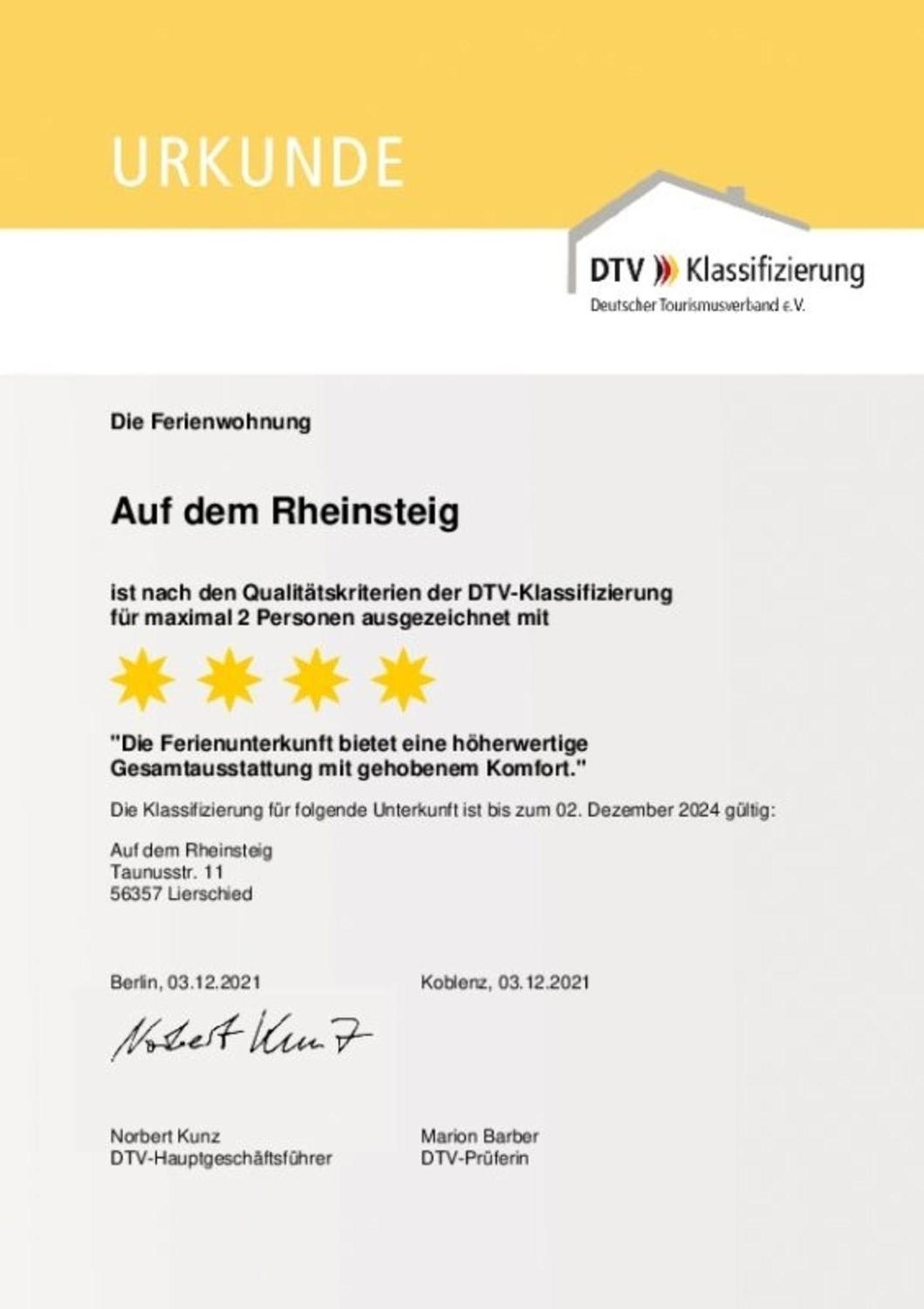 Auf Dem Rheinsteig Apartment Lierschied ภายนอก รูปภาพ
